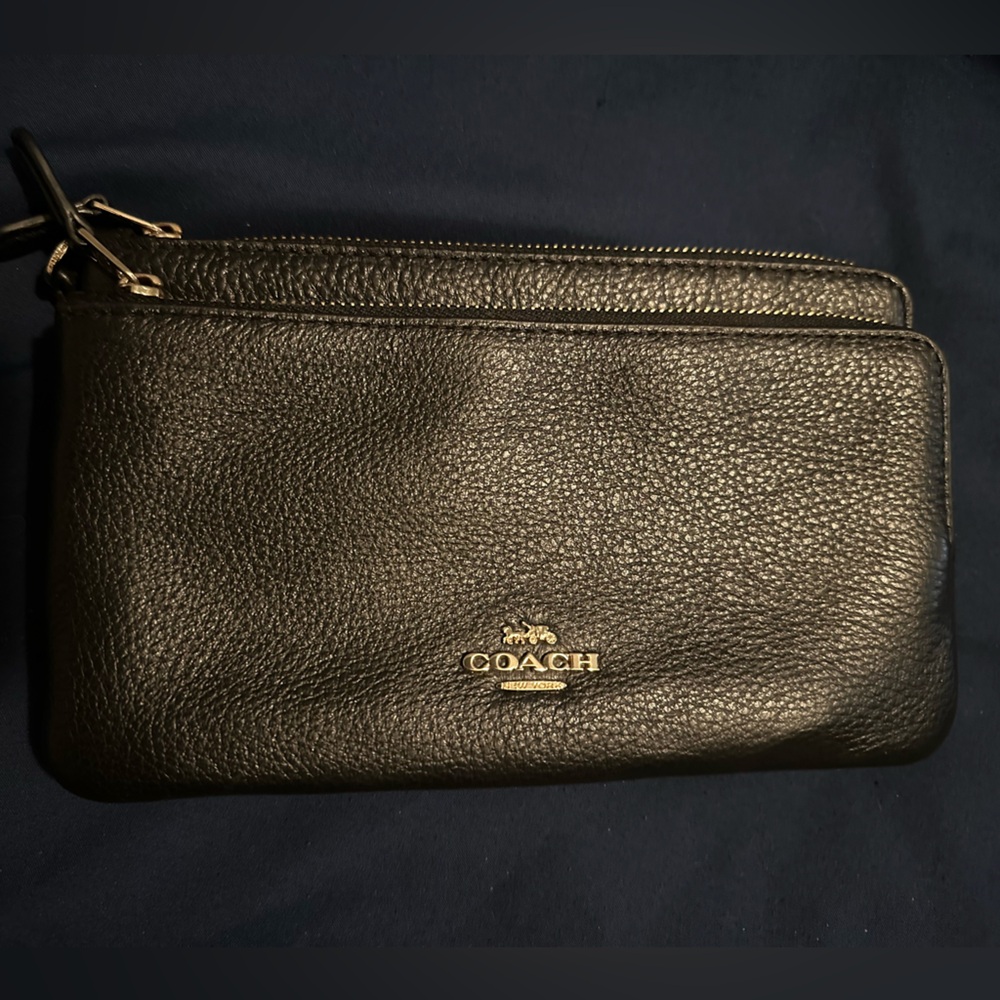 Coach Double Zip Wallet